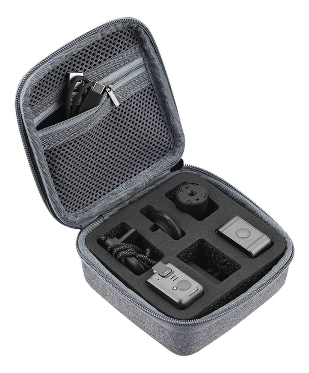 Estuche de Transporte para Cámara Portátil Protector Universal: Duradero, Seguro y Resistente, Ideal para Viajes y Almacenamiento, Color Negro/Gris
