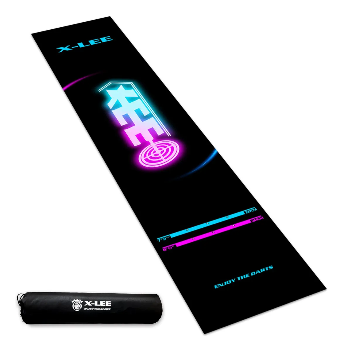 Alfombrilla Profesional Antideslizante para Dardos Multicólor | Diseño Exclusivo para Bar y Hogar | Superficie Duradera y de Alto Rendimiento | Mejora tu Juego de Dardos | Disponible en Varios Diseños