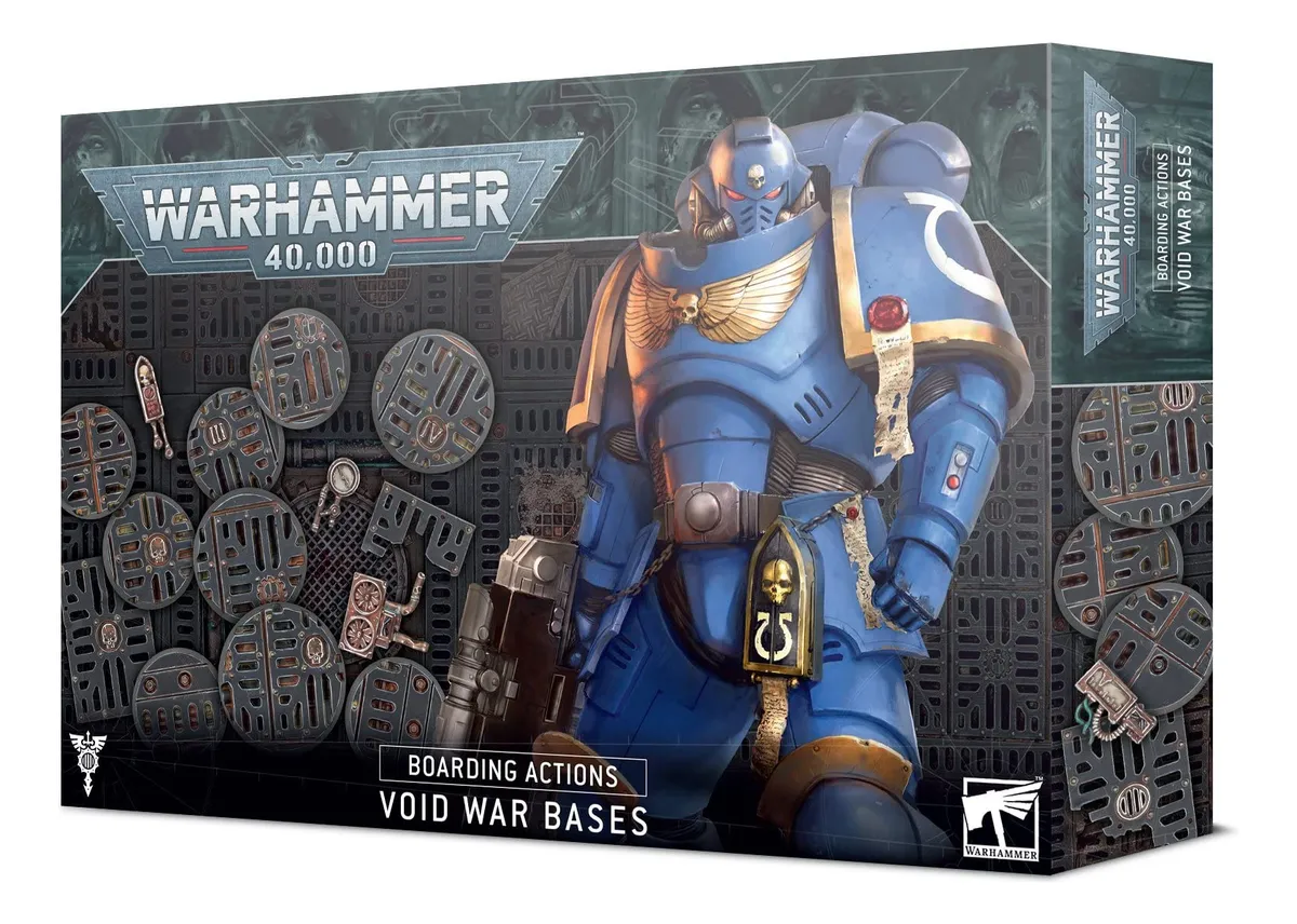 Bases de Guerra Vacías para Warhammer 40.000: Pack de Bases Premium para tus Miniaturas de Ejército | Perfectas para Escenografía y Batallas Épicas