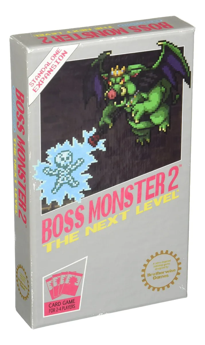 Boss Monster 2 Juego de Cartas de Estrategia y Aventura | Juego de Mesa para Diversión Familiar y Amigos | Ideal para Noches de Juegos