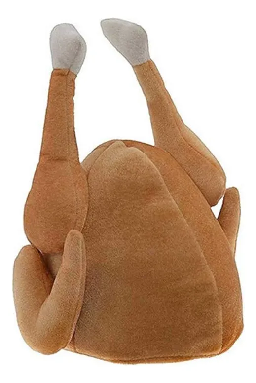 Sombrero de Pavo de Felpa para Fiesta de Acción de Gracias - Divertido Accesorio Temático para Celebraciones y Disfraces - Accesorio de Peluche Colorido para Eventos