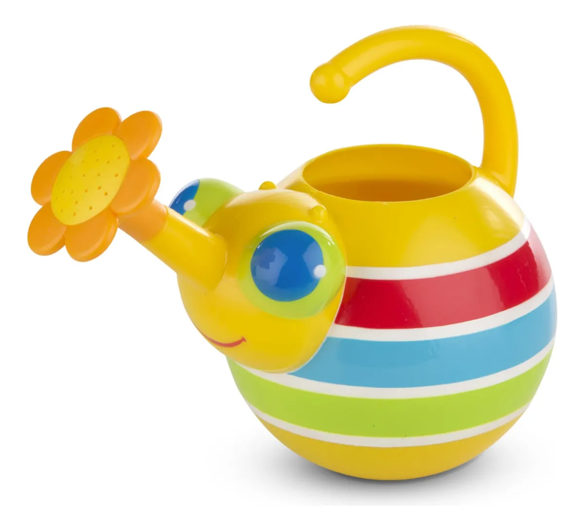 Regadera Infantil Multicolor Flor Giddy Buggy para Niños - Juguete Divertido para Jardín y Arena - Plástico Resistente, Diseño Seguro