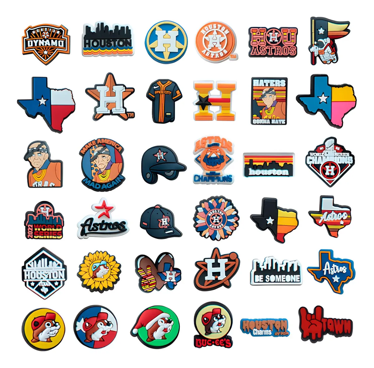 Colgante Decorativo para Zapatos de Béisbol en PVC para Niños y Niñas - Accesorios Divertidos y Duraderos para Calzado Deportivo