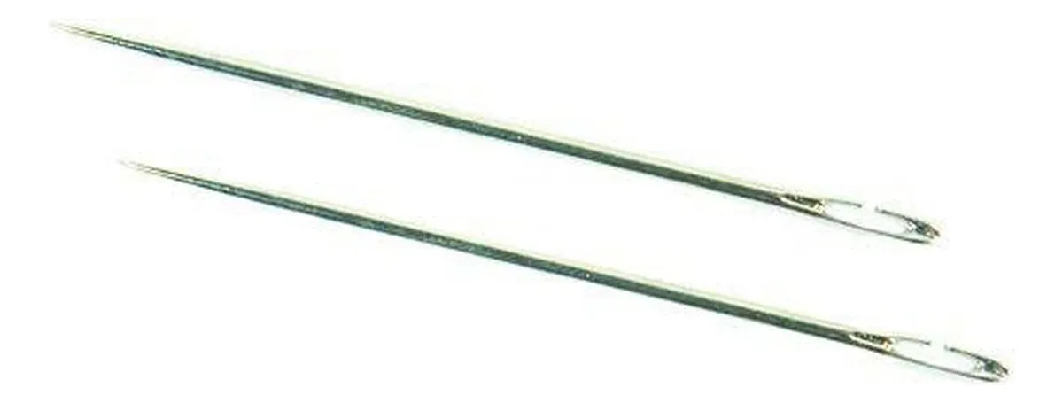 Aguja de Cebo Profesional 10.1 cm para Pesca Deportiva - Acero Inoxidable Resistente - 2 Unidades para Anzuelos y Señuelos - Herramienta Esencial para Pescadores