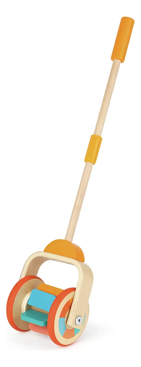 Hape Juguete de Arrastre Colores Vibrantes para Niños Pequeños - Desarrollo Motor Grueso y Coordinación - Juguetes Educativos Seguros