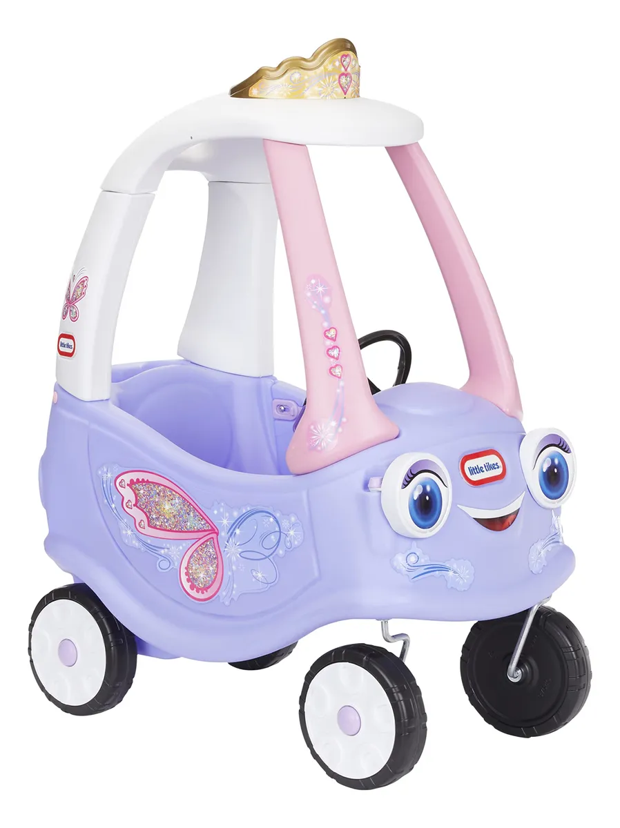 Little Tikes Cozy Coupe Coche de Montar Infantil con Claxon para Niños de 18 Meses a 3 Años - Divertido Juego al Aire Libre y Estimulación Motriz - Diseño Multicolor Innovador