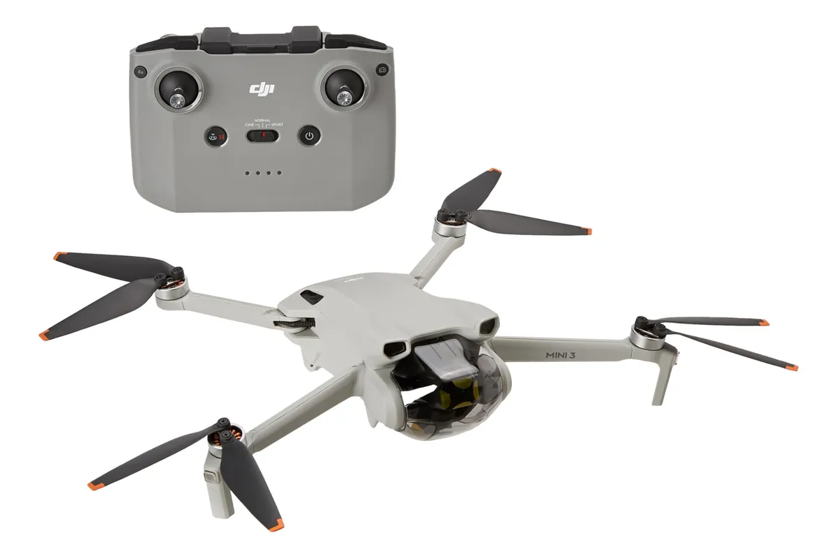 Dron DJI Mini 3 Cámara 4K Compacto y Ligero para Fotografía y Video Aéreo Profesional | Dron Plegable Alta Resolución