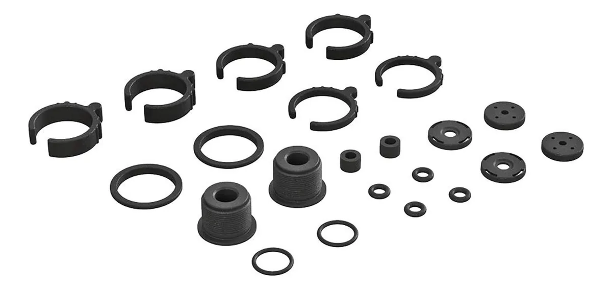 Juego de Juntas Tóricas de Repuesto para Amortiguadores 4x4 ARRMA BLX 4S - Optimiza el Rendimiento y Durabilidad de tu RC Off-Road - Kit Completo para Mantenimiento Profesional