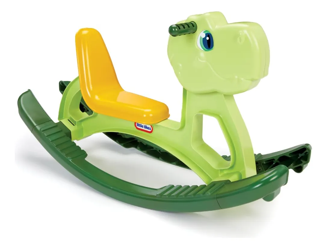 Dinosaurio Mecedor para Niños Little Tikes: Juguete Divertido y Seguro para el Desarrollo Infantil. Ideal para interiores y exteriores. Colores Vibrantes y Diseño Resistente.