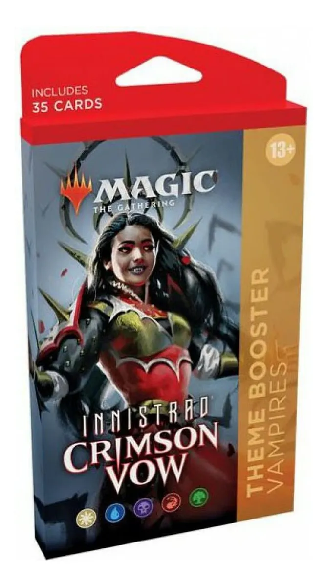 Booster Temático Crimson Vow Magic The Gathering TCG: Expansión Vampiros para Coleccionistas y Jugadores Experimentados