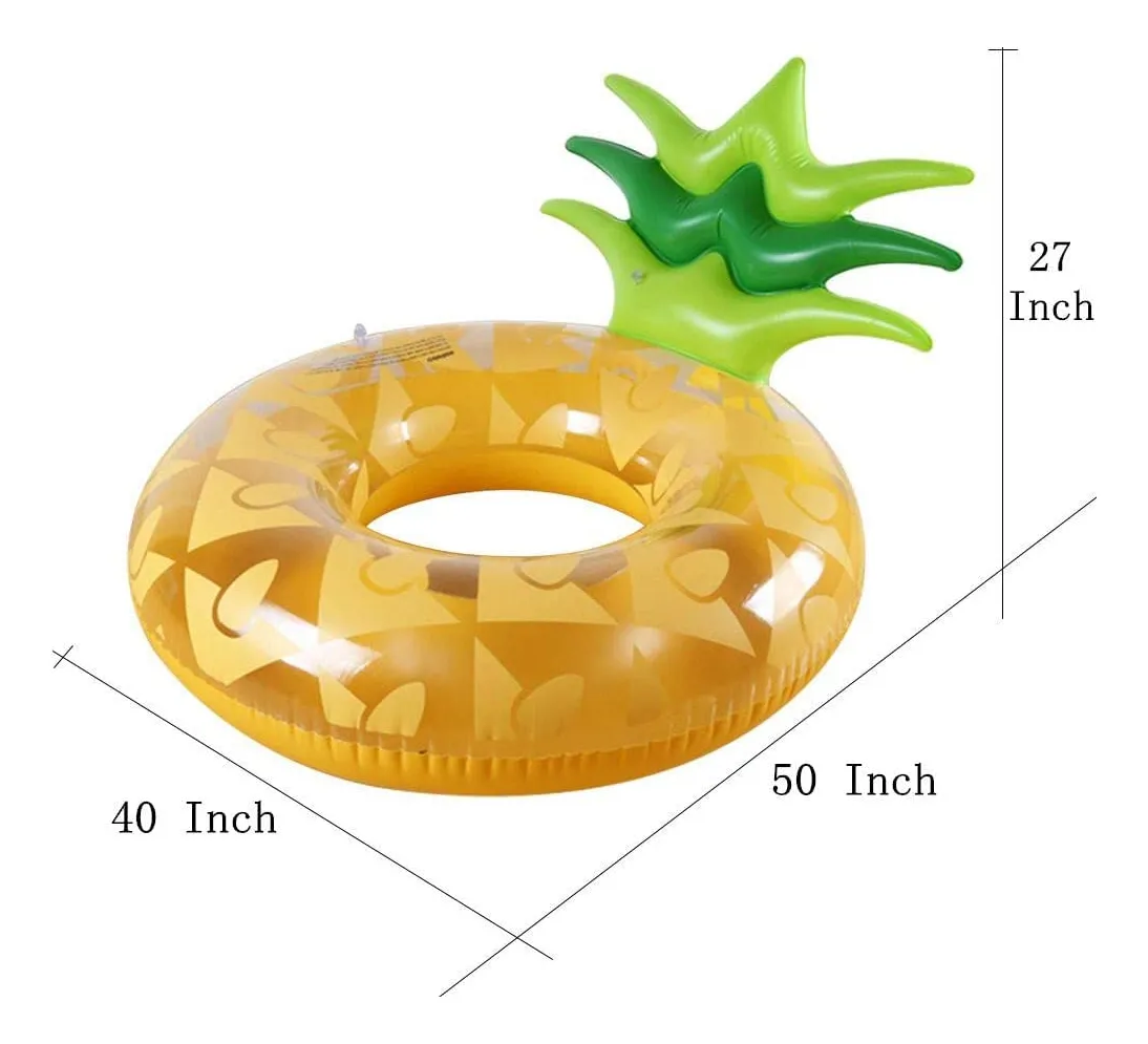 Flotador Inflable Gigante de Piña para Adultos - Divertido Verano ...