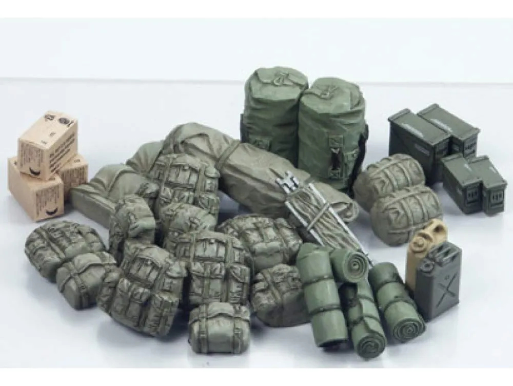 Set de Equipos Militares Modernos a Escala Tamiya Models - Réplicas Detalladas para Coleccionistas y Entusiastas