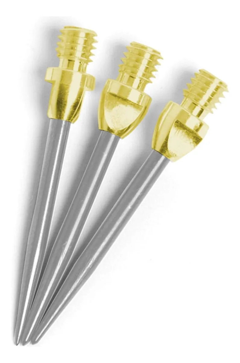 12 Puntas Intercambiables Acero 2BA Oro y Plata - Set Profesional Alta Calidad - Durabilidad y Precisión