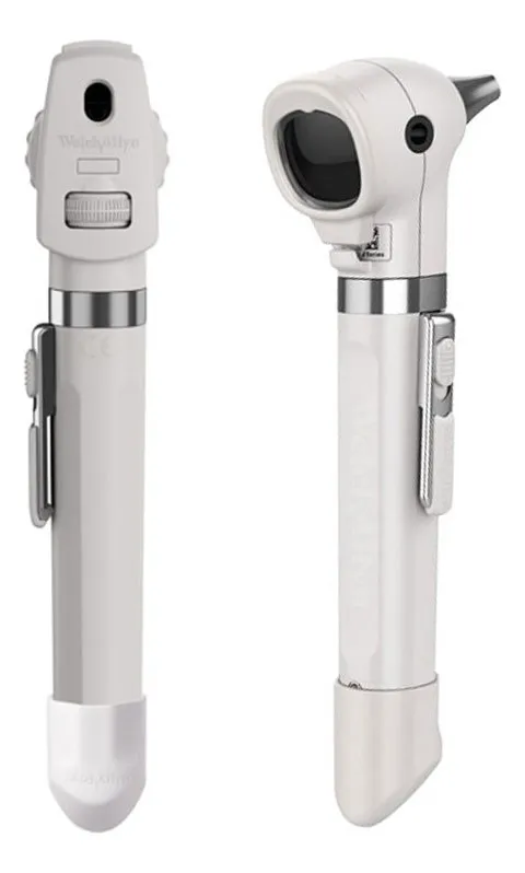 Juego de Diagnóstico LED Pocketplus Profesional Blanco - Herramienta Médica Compacta para Exámenes Clínicos Rápidos y Precisos
