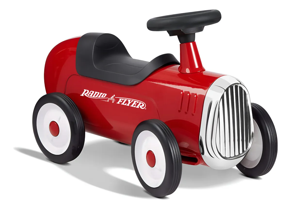 Carrito de Montar Rojo para Niños de 1 a 3 Años | Juguete Divertido para Aprendizaje y Exploración Infantil | Diseño Seguro y Resistente