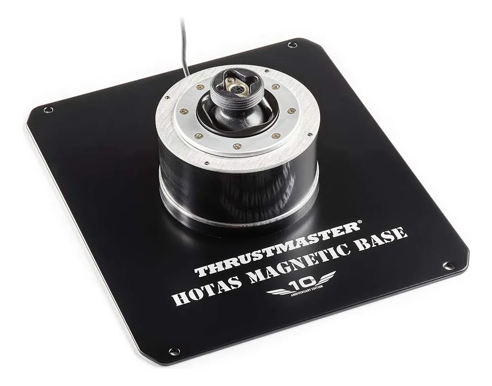 Base Magnética HOTAS para PC: Estabilidad Profesional y Precisión de Vuelo | Compatible con Múltiples Joysticks | Negro