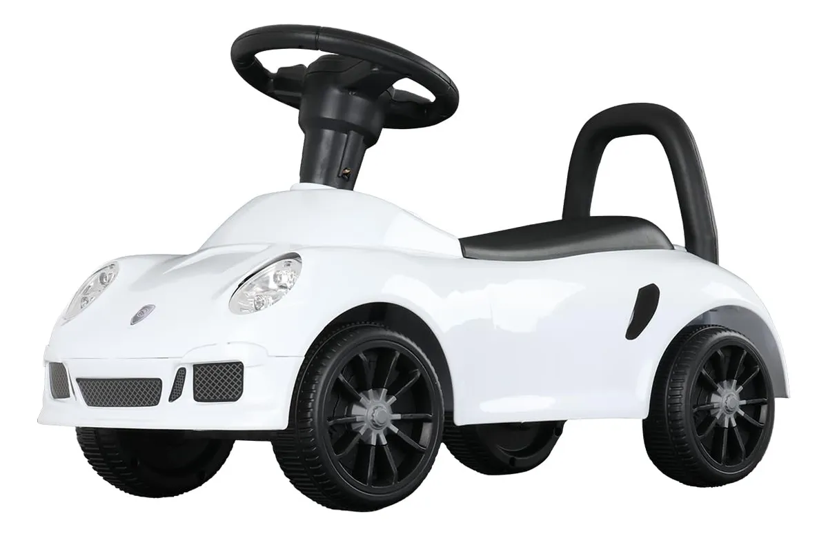 Carrito Montable Infantil con Música y Luces LED Blancas - Juguete Divertido para Niños y Niñas | Carrito de Paseo Seguro y Resistente