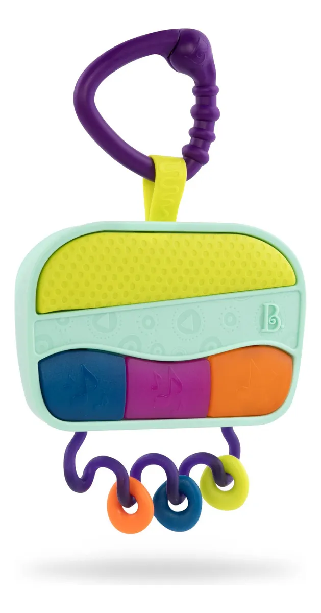 Radio Juguete Bebé Color Menta - Juguete Musical Interactivo para Niños Pequeños - Regalo Educativo Divertido