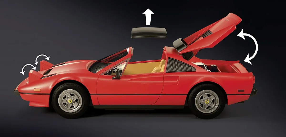 Playmobil Ferrari 308 GTS Magnum P.I. Juguete Coleccionista