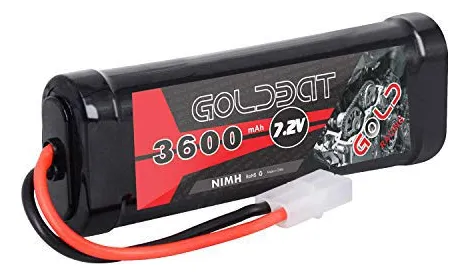 Batería NiMH 3600mAh 7.2V con Conector Tamiya para Coches RC y Modelismo | Alto Rendimiento y Durabilidad