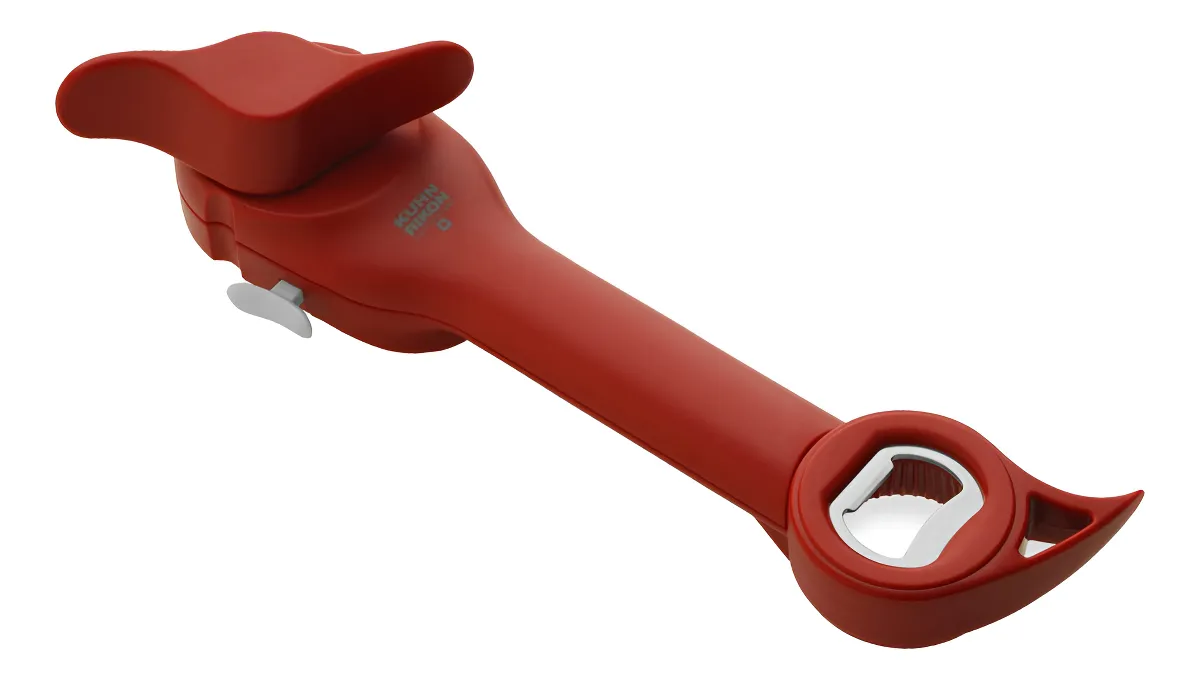 Abrebotellas Automático de Seguridad Rojo Eléctrico para Vino - Fácil y Rápido para Tapones de Corcho | Abre Botellas Eléctrico Elegante y Conveniente