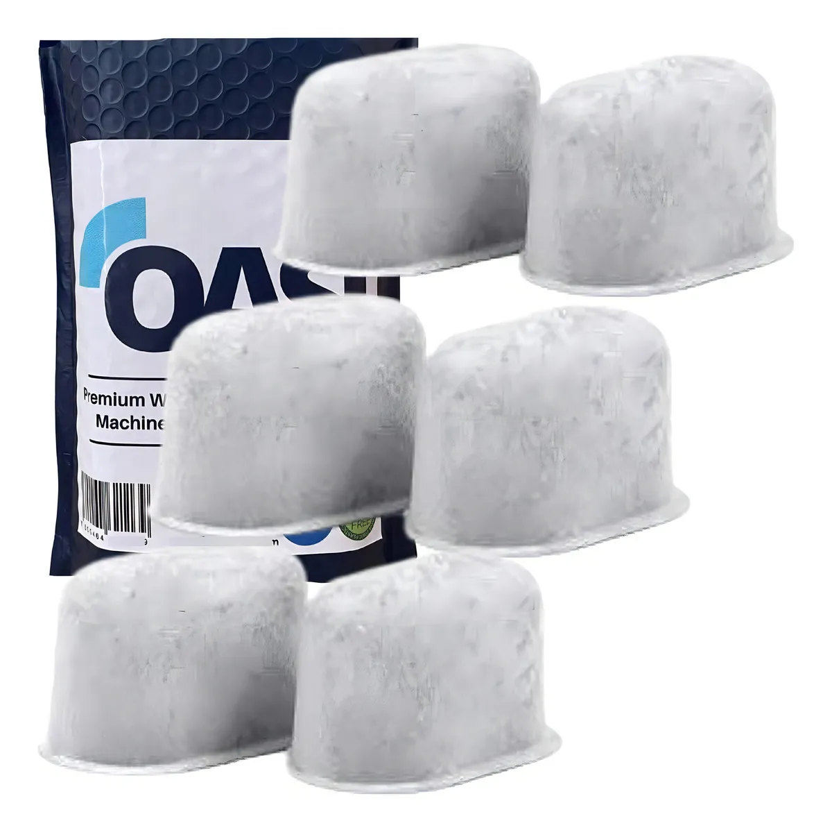 6 Filtros de Agua Oasi Compatibles con Keurig 1.0 y 2.0 | Carbón Activado de Alta Calidad para un Agua Pura y Refrescante | Garantía de Sabor Óptimo