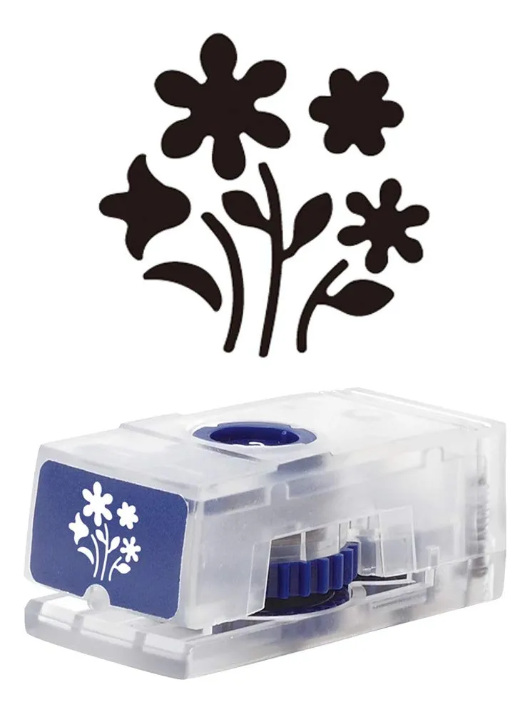 Cartucho De Relieve Flores Diseño Midori: Crea Diseños Florales Únicos para Tus Proyectos | Ideal para Scrapbooking y Manualidades Creativas