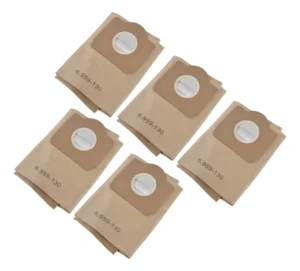5 Bolsas de Polvo para Aspiradora Karcher 6.959-130 - Recambio Original y Eficiente para un Hogar Limpio y Saludable - Compatible con Modelos Karcher