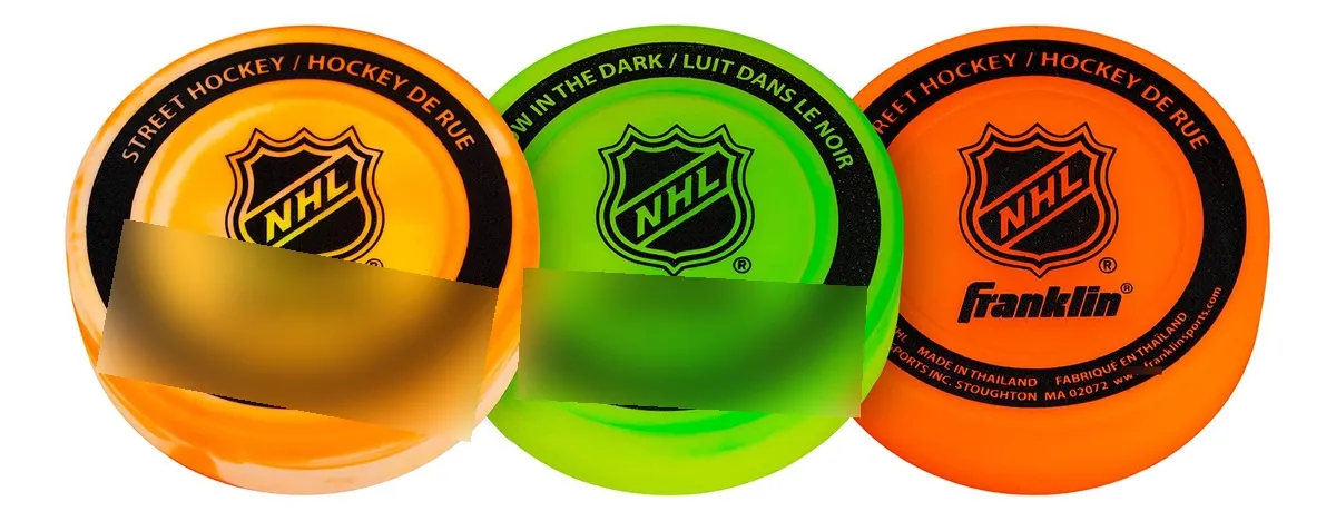 Disco de Hockey Callejero Franklin Sports: Rendimiento Duradero para Canchas Exteriores y Entrenamiento | Ideal para Jóvenes y Adultos | Diseño Profesional