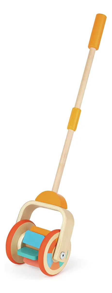 Hape Juguete De Arrastre Educativo Colores Vibrantes Para Niños Pequeños - Desarrollo Motor y Coordinación - Material Madera Sostenible