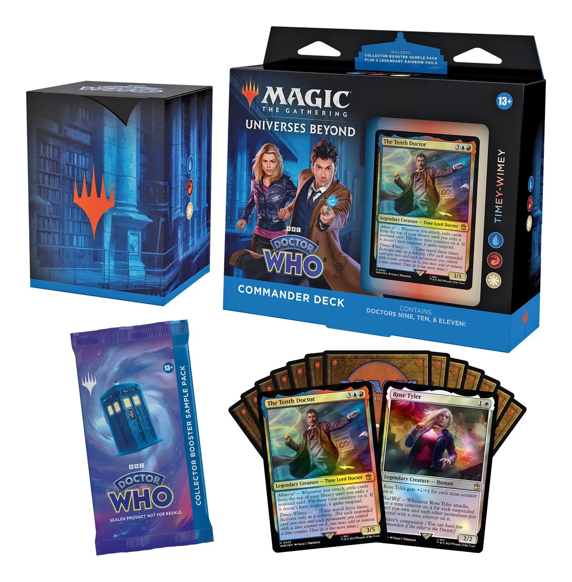 Magic Revive Magic The Gathering Doctor Who Paquete de Mazos Coleccionables: 4 ...