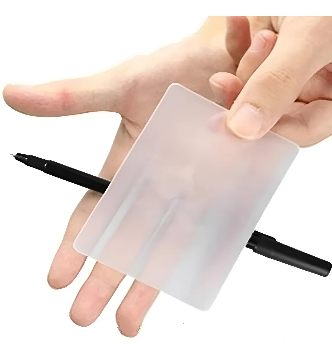2 Tarjetas de Lente Trucos Mágicos para Magos Principiantes y Profesionales - Accesorios Esenciales para Ilusionismo y Escenario