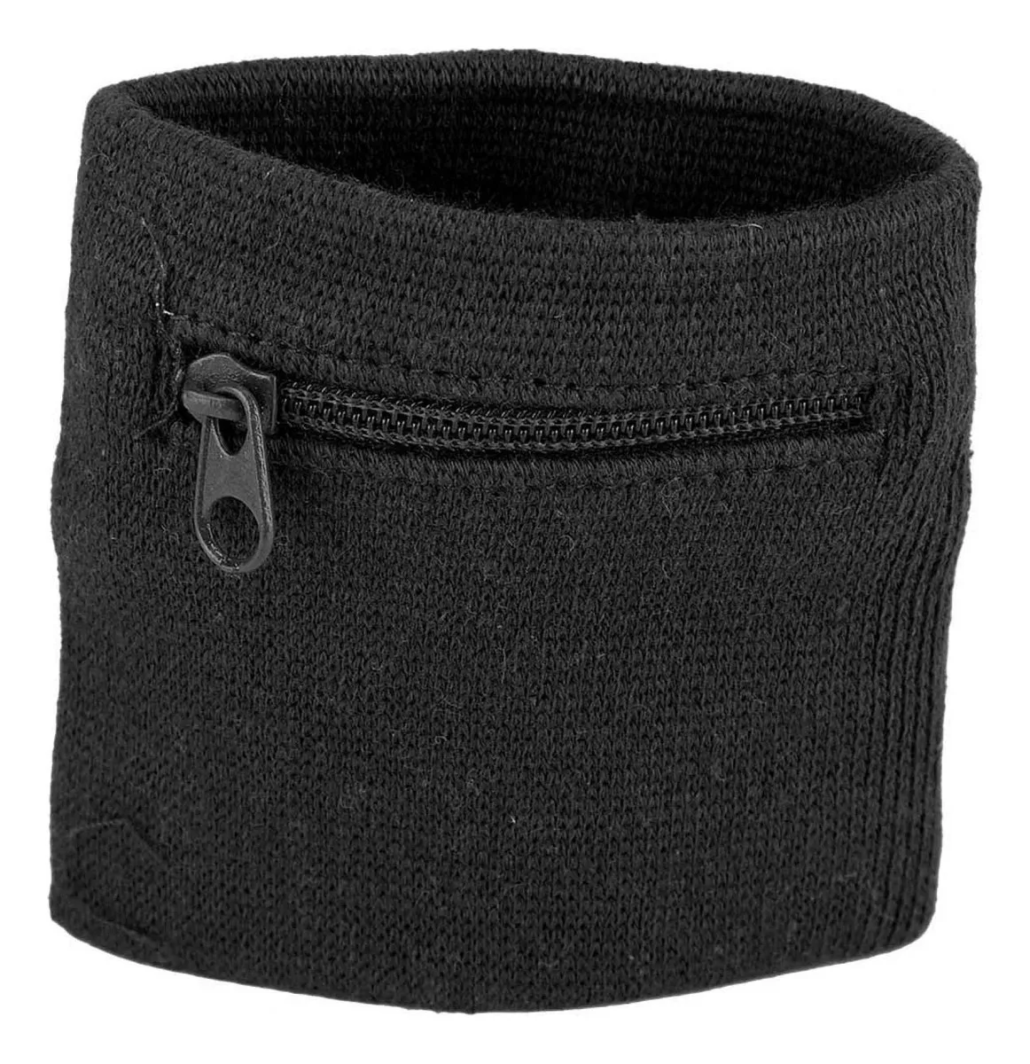 Cartera Pulsera Deportiva Unisex Transpirable Negro 8x8x2cm - Ideal para Correr, Gimnasio y Ejercicio al Aire Libre