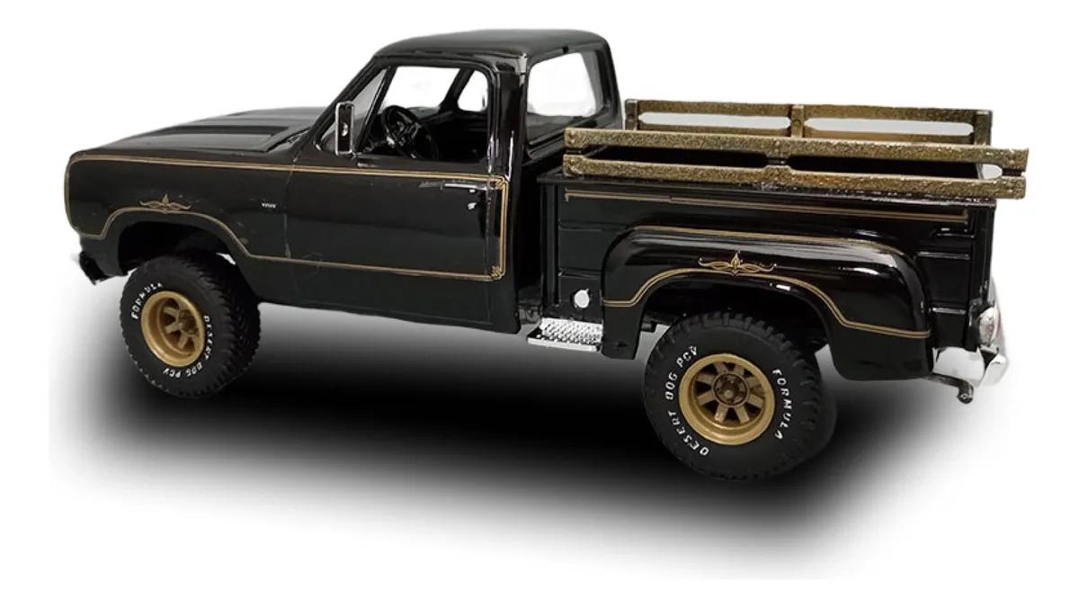 Kit Modelo Escala 1:25 Dodge Warlock Pickup 1977 Coleccionable - Réplica Detallada para Entusiastas y Modelistas