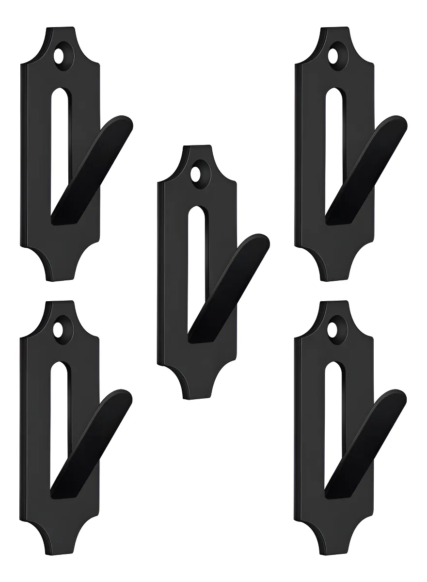 Colgadores de Pared Calavera - Soporte Cráneo Negro Decorativo para Llaves y Ropa - Estilo Gótico y Alternativo - Diseño Único para Hogar y Oficina