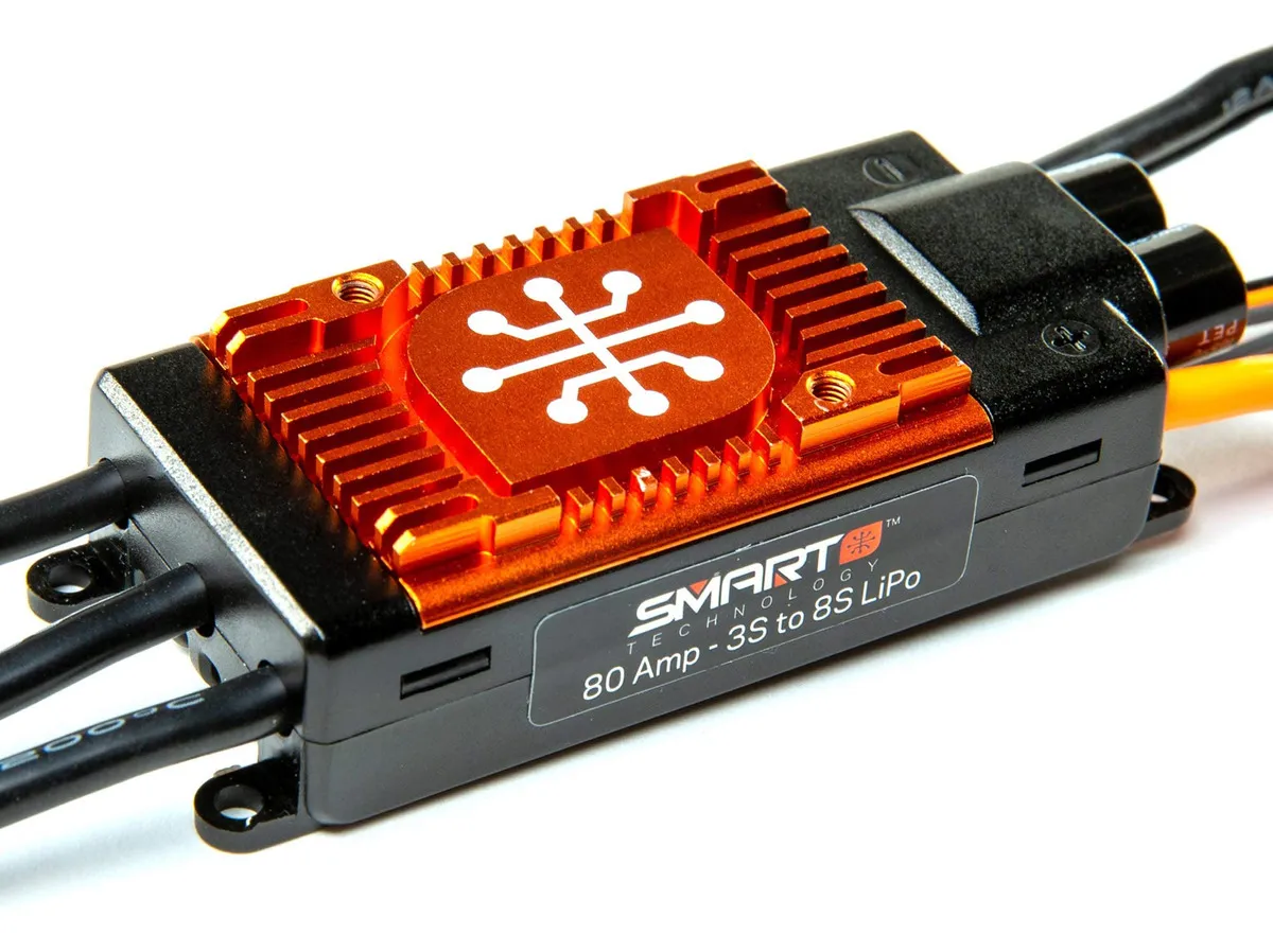 Controlador de Velocidad ESC 80A para Modelismo RC | Soporte 3S-8S LiPo | Potente y Fiable para Coches, Barcos y Drones
