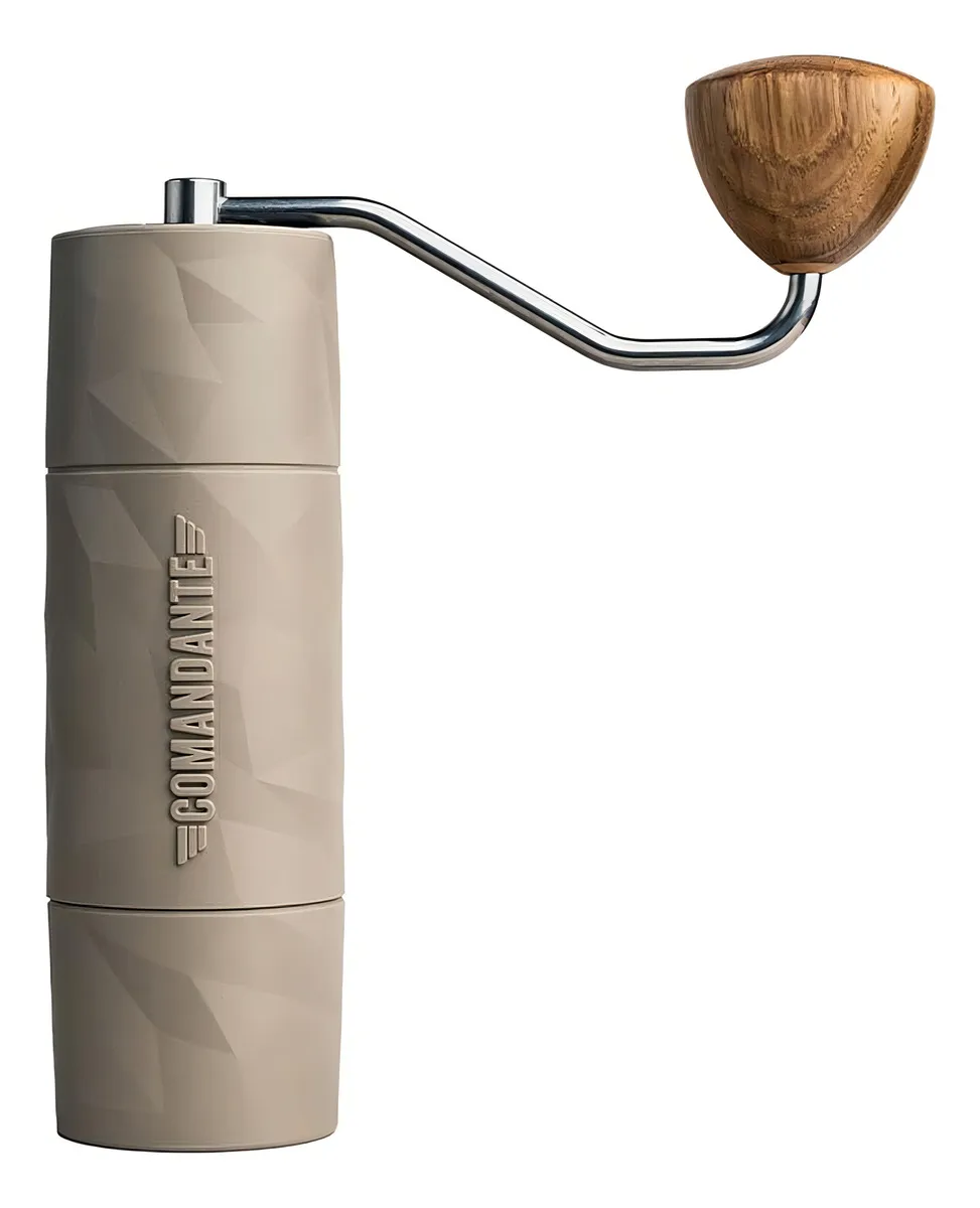 Molinillo de Café Comandante X25 Trailmaster Dune | Molinillo Manual Portátil de Alta Precisión para Café | Ideal para Viajes y Acampada