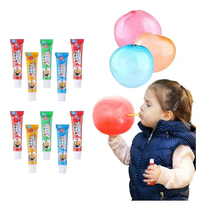 10 Burbujas Grandes de Plástico para Fiesta y Cumpleaños | Decoración Divertida y Segura para Eventos | Ideal para Niños y Adultos