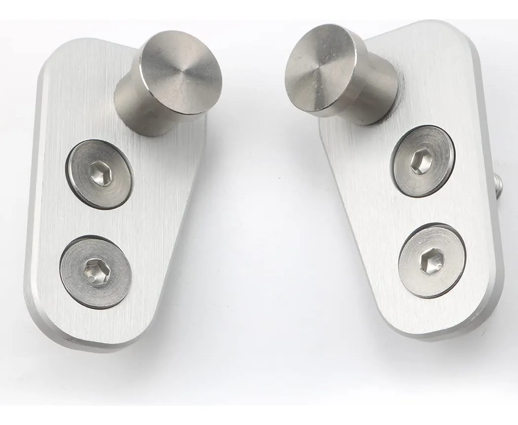 Adaptadores de Aluminio para Puerta Jeep CJ7 (1976-1980) - Par de Alta Resistencia para Mejorar Cierre y Durabilidad - Accesorios Esenciales para tu Jeep Clásico