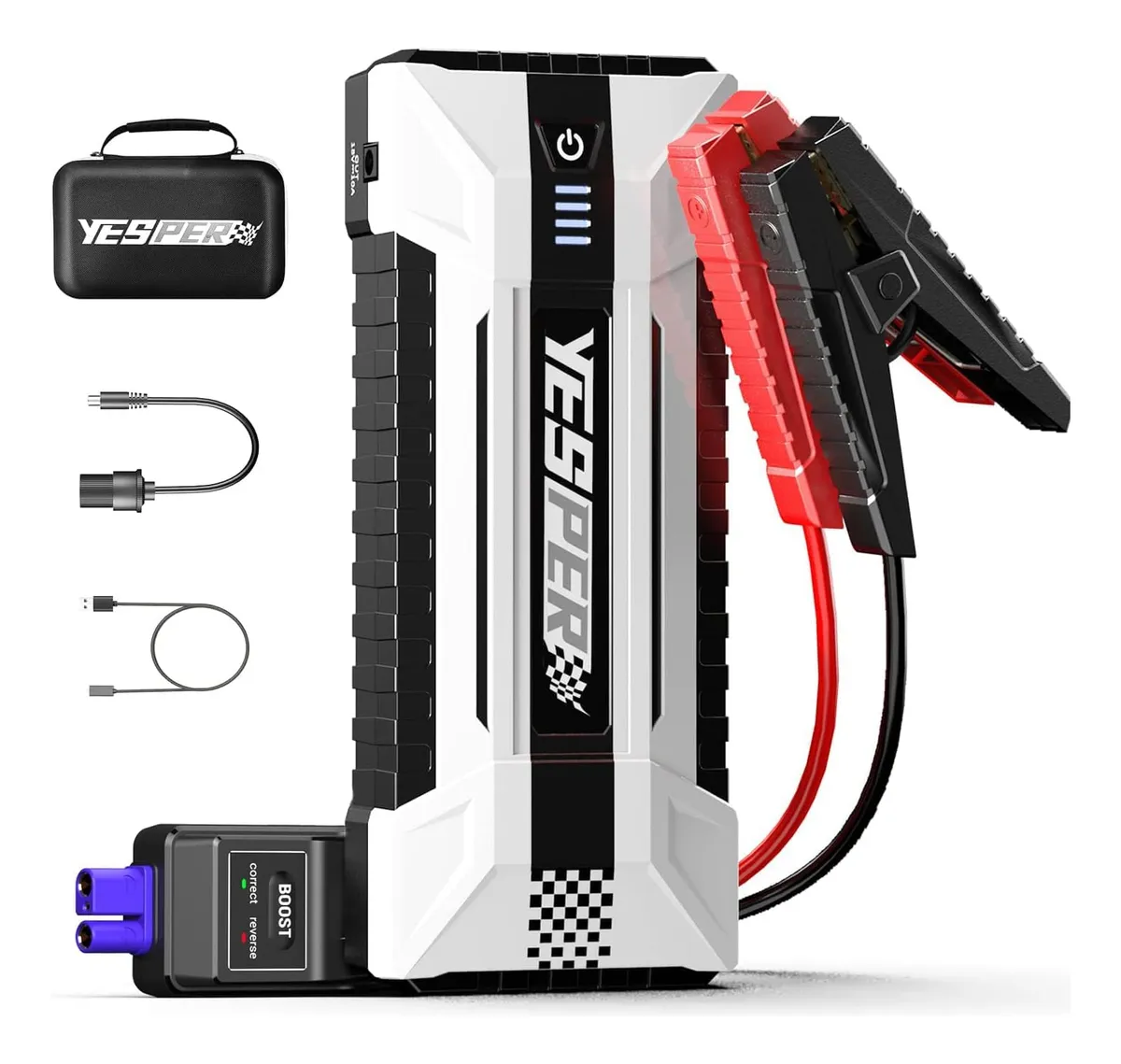 Arrancador de Batería Portátil 4120A Pico para Motores Diésel y Gasolina - Potente y Compacto | 12V | Inicio Rápido Garantizado