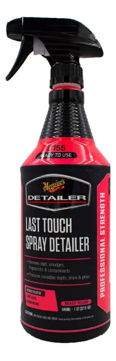 Detallador Último Toque Meguiar's 946ml - Pulido Rápido y Brillo Intenso | Elimina Polvo y Huellas Dactilares | Acabado Profesional para Coches