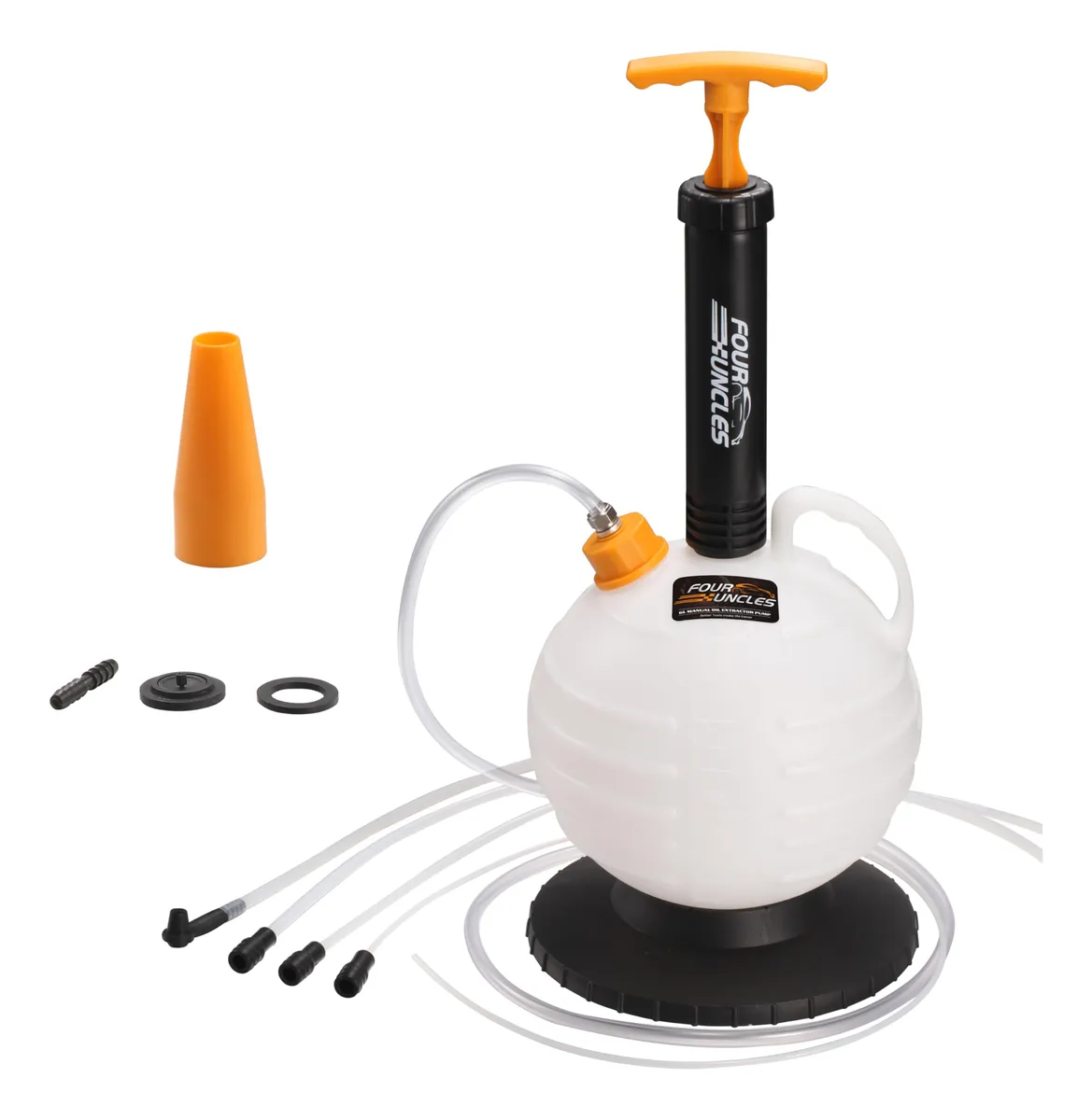 Bomba Extractora de Aceite Manual 6 Litros con Manguera de 150cm - Ideal para Cambio de Aceite Automotriz y Maquinaria Pesada