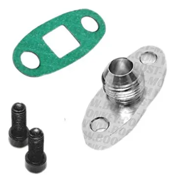 Adaptador Brida AN10 para Drenaje de Aceite: Overol Outlet Profesional con Calidad Garantizada - Solución Eficiente para Mecánica Automotriz