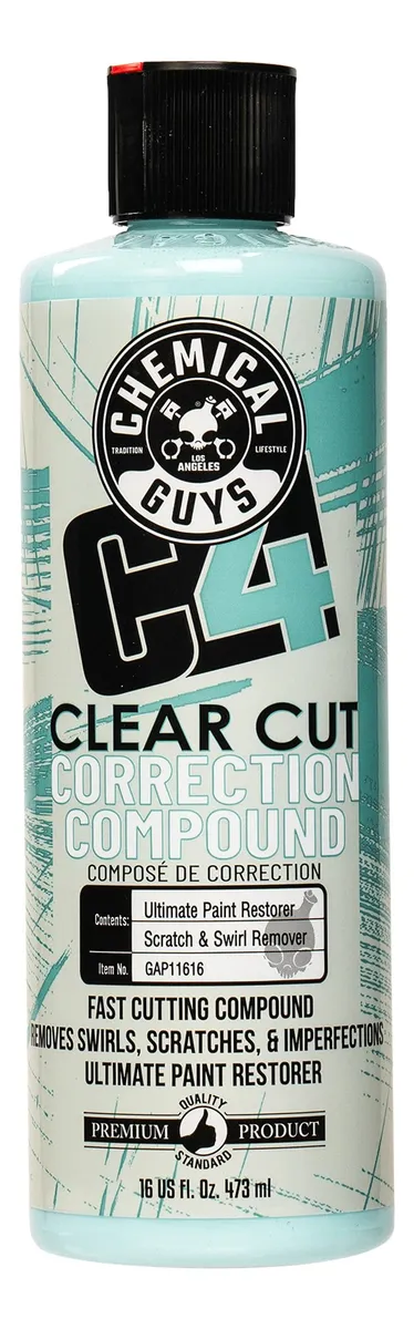 Compuesto Corrector Transparente 473ml para Pintura: Solución Profesional para Reparaciones y Acabados Impermeables