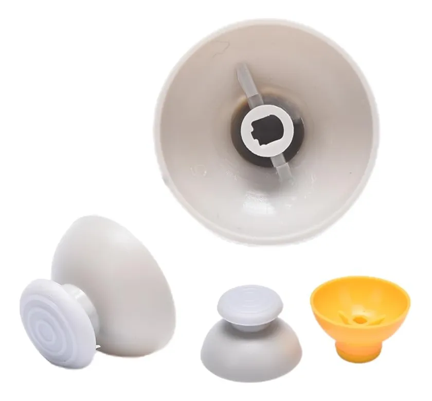 2 Piezas Palanca Analógica De Silicona Para Mando Gamecube - Repuesto Duradero y Preciso para Gaming - Mejora tu Control - Color Negro