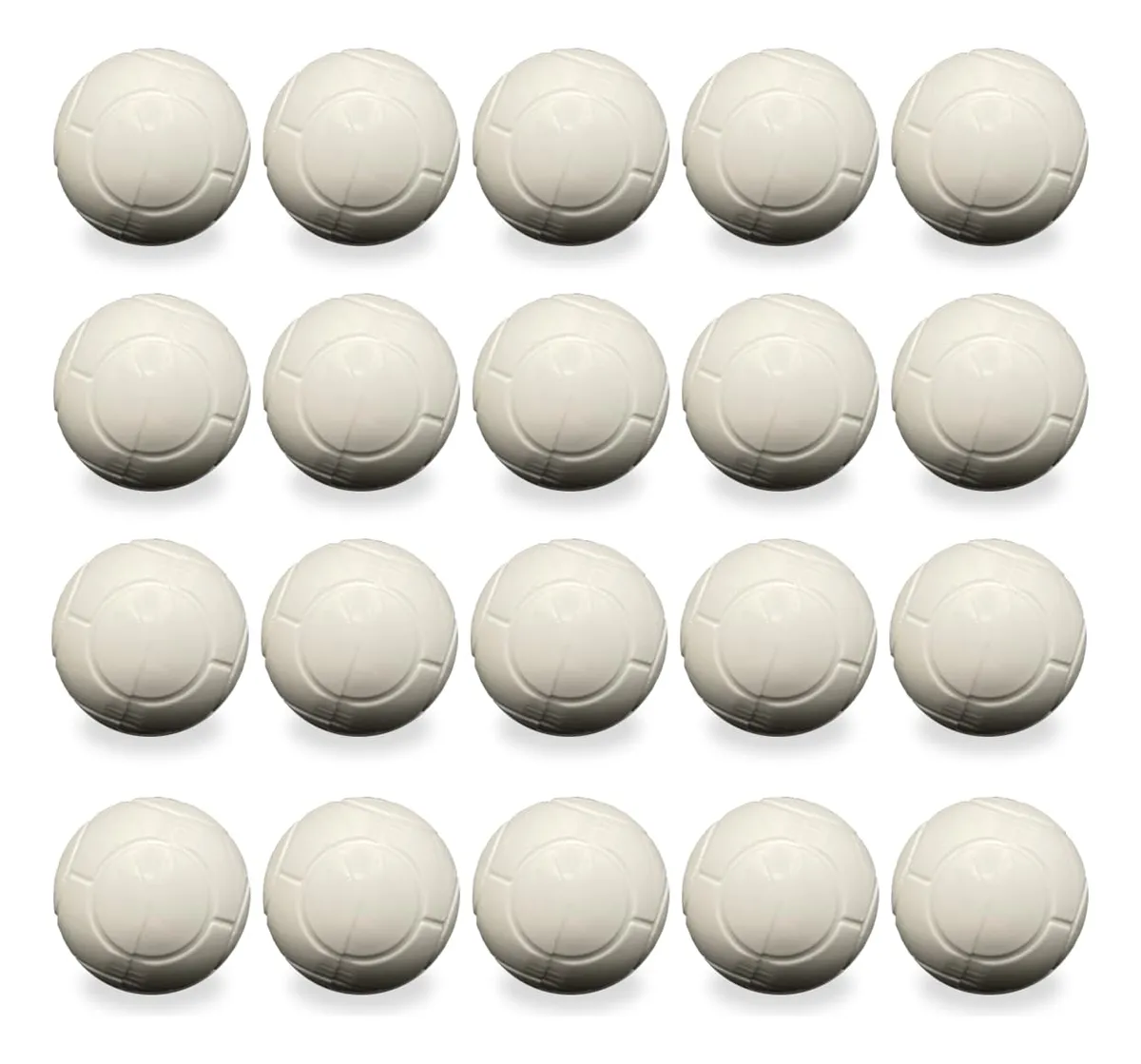 20 Pelotas de Futbolito Diseño Balón 33mm para Mesa de Juegos - Diversión Garantizada y Precisión en Cada Partido