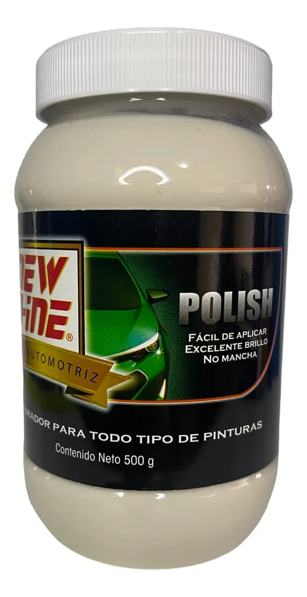 Eliminador de Rayones y Marcas New Shine Polish: Restaura y Protege la Superficie con Acabado Brillante y Color Uniforme