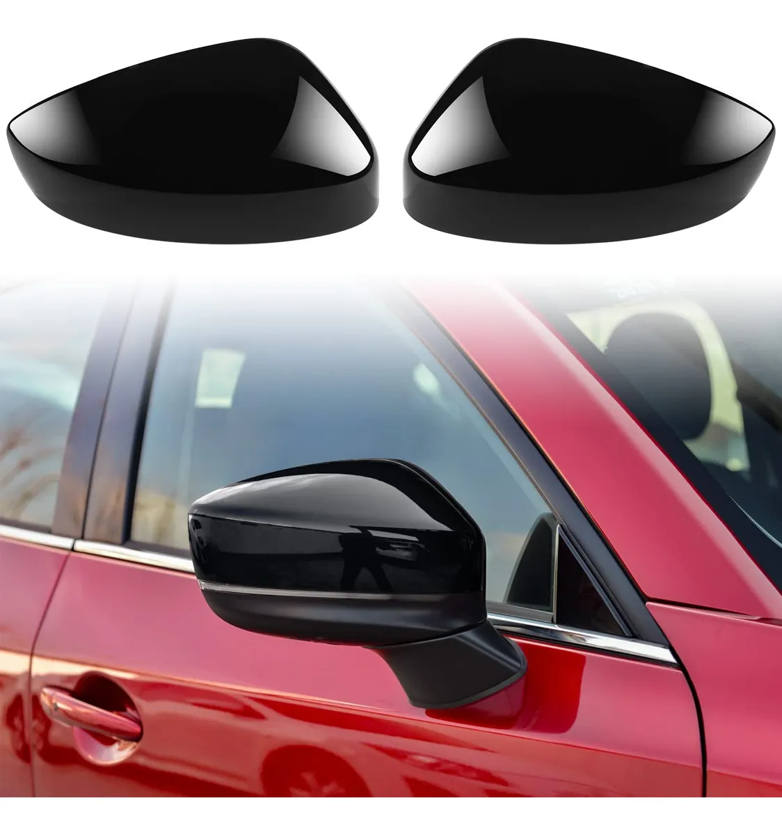 2 Piezas Accesorios Deportivos para Mazda CX-5 2017-2025 | Mejora tu Estilo y Rendimiento | Kit Esencial para Conductores Exigentes