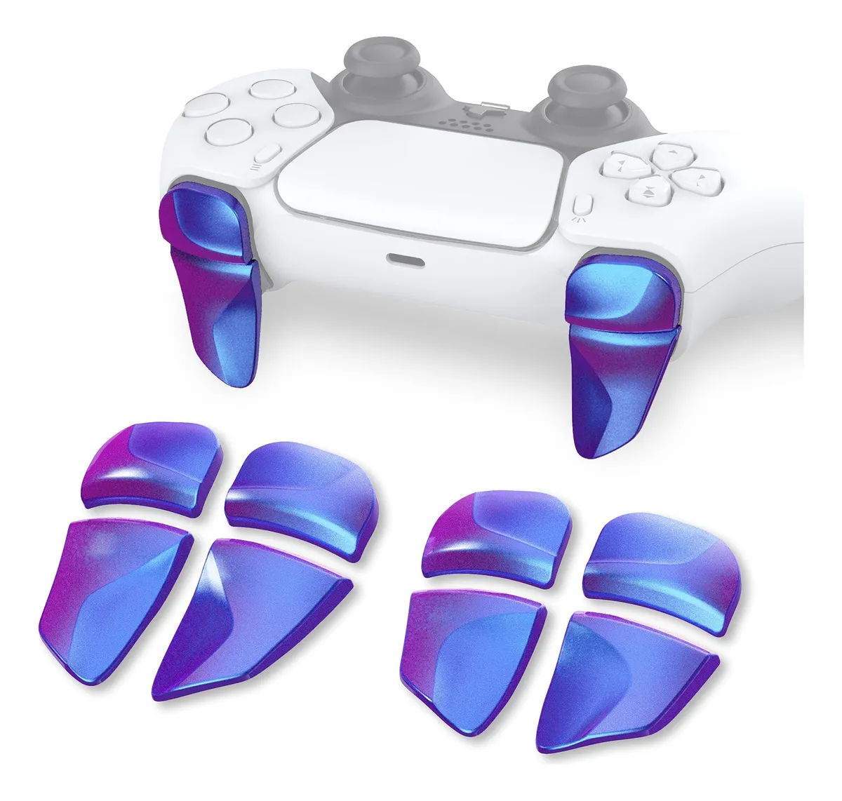 2 Pares Extensores de Gatillo para PS5: Mejora tu Precisión y Control en Juegos | Accesorios Esenciales para PlayStation 5