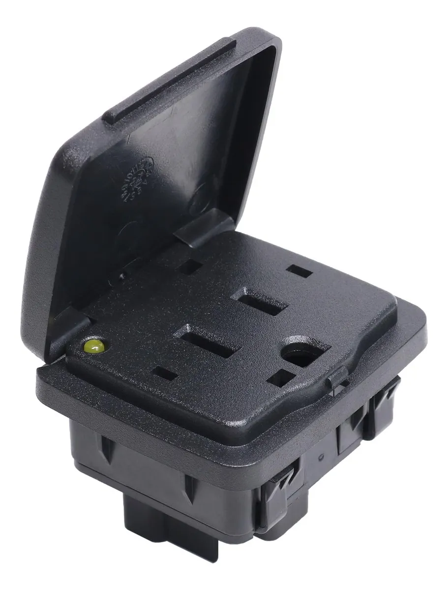 Enchufe Toma Corriente Consola Central Ford F-150 2015-2016: Repuesto Original para Carga de Dispositivos Electrónicos - Duradero y Fácil Instalación